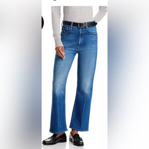 MOTHER Scooter Blue Denim Jeans in It’s a Small World